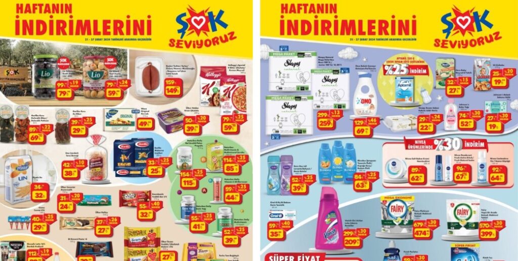 Şok 21 Şubat 2024 Aktüel Ürünler
