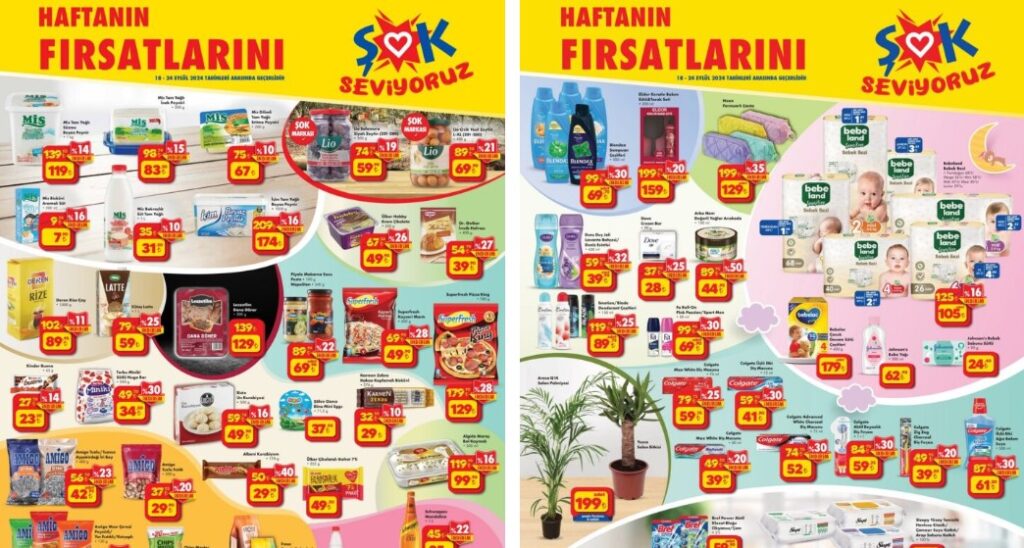 Şok Market 18 Eylül 2024 Aktüel