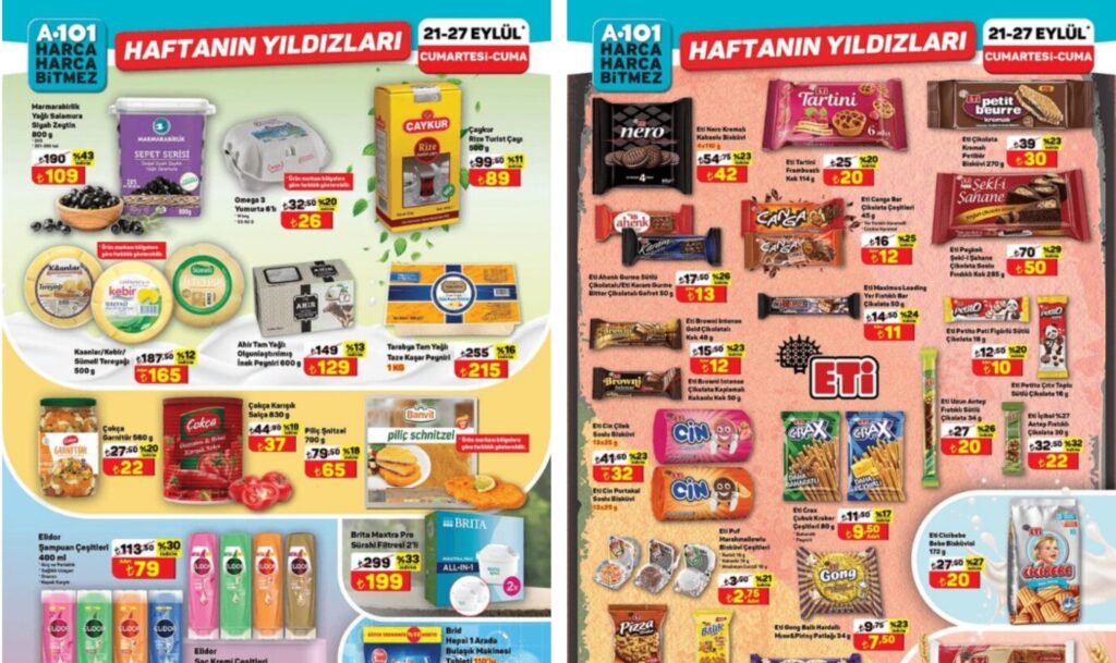 A101 21 Eylül 2024 Aktüel Ürünler