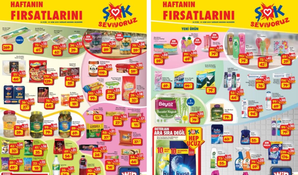 Şok Market 25 Eylül 2024 Aktüel