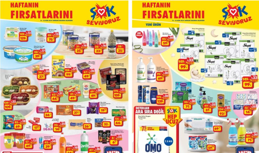 Şok Market 16 Ekim 2024 Aktüel Ürünler
