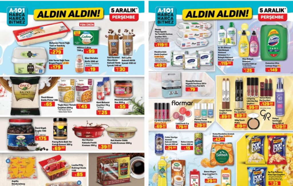 A101 5 Aralık 2024 Aktüel Ürünler