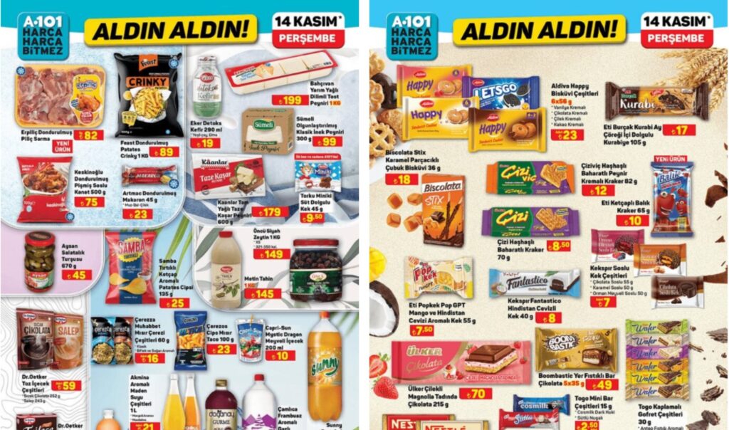 A101 14 Kasım 2024 Aktüel Ürünler