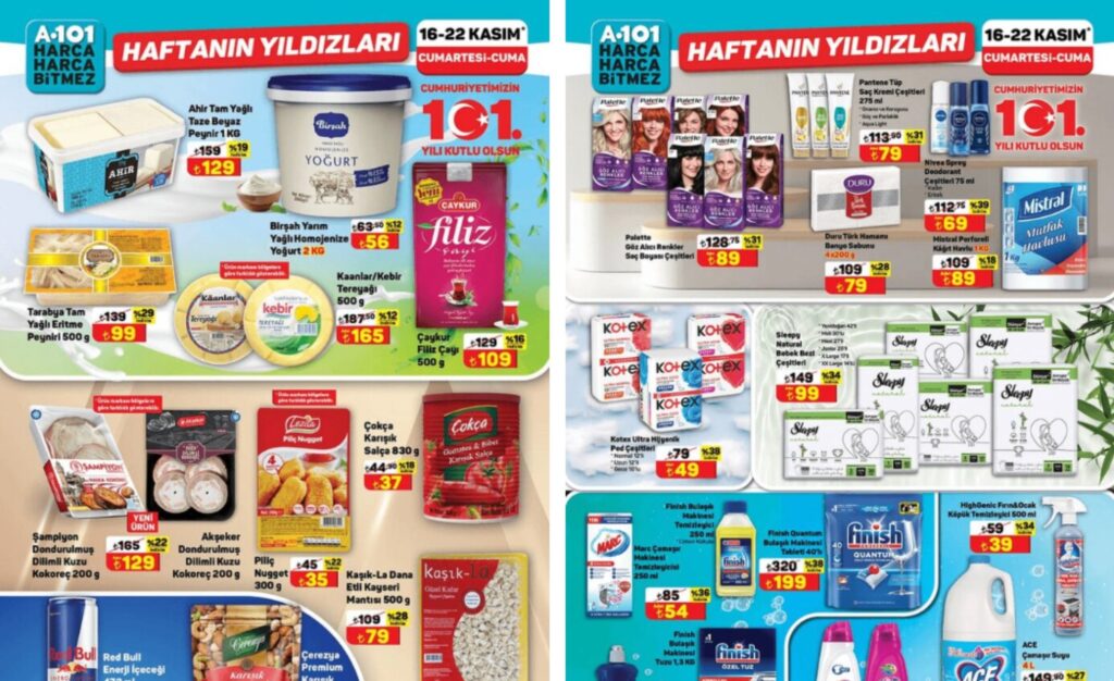 A101 16 Kasım 2024 Aktüel Ürünler