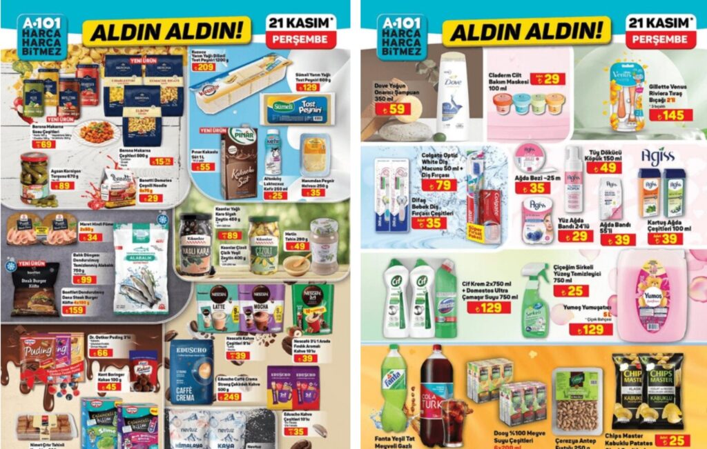 A101 21 Kasım 2024 Aktüel Ürünler
