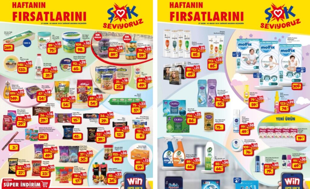 Şok Market 27 Kasım 2024 Aktüel Kataloğu