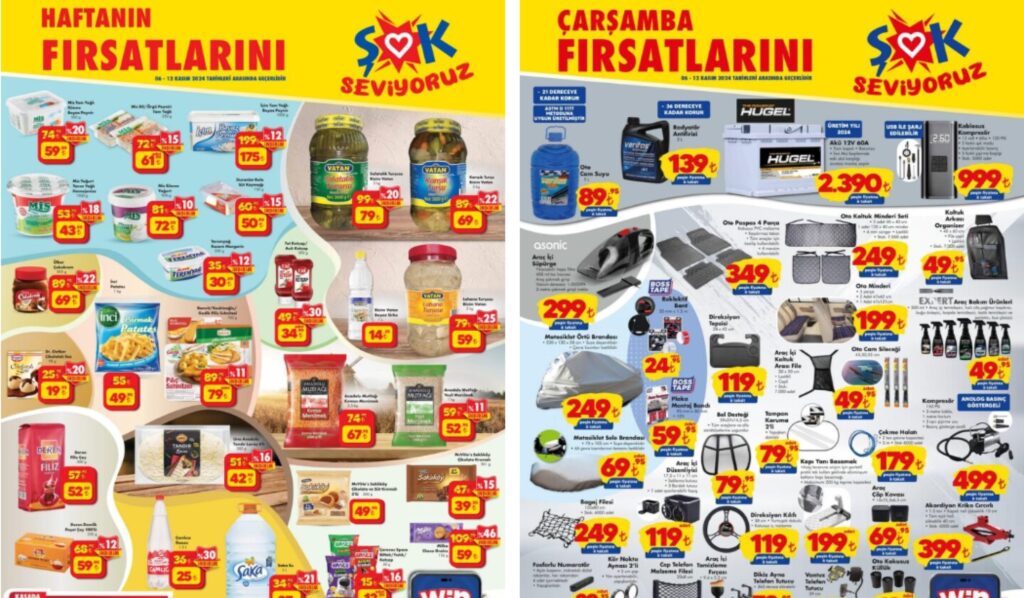 Şok Market 6 Kasım 2024