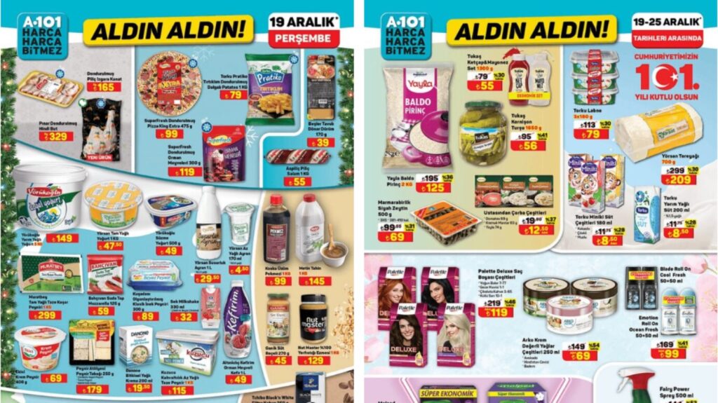 A101 19 Aralık 2024 Aktüel Ürünler