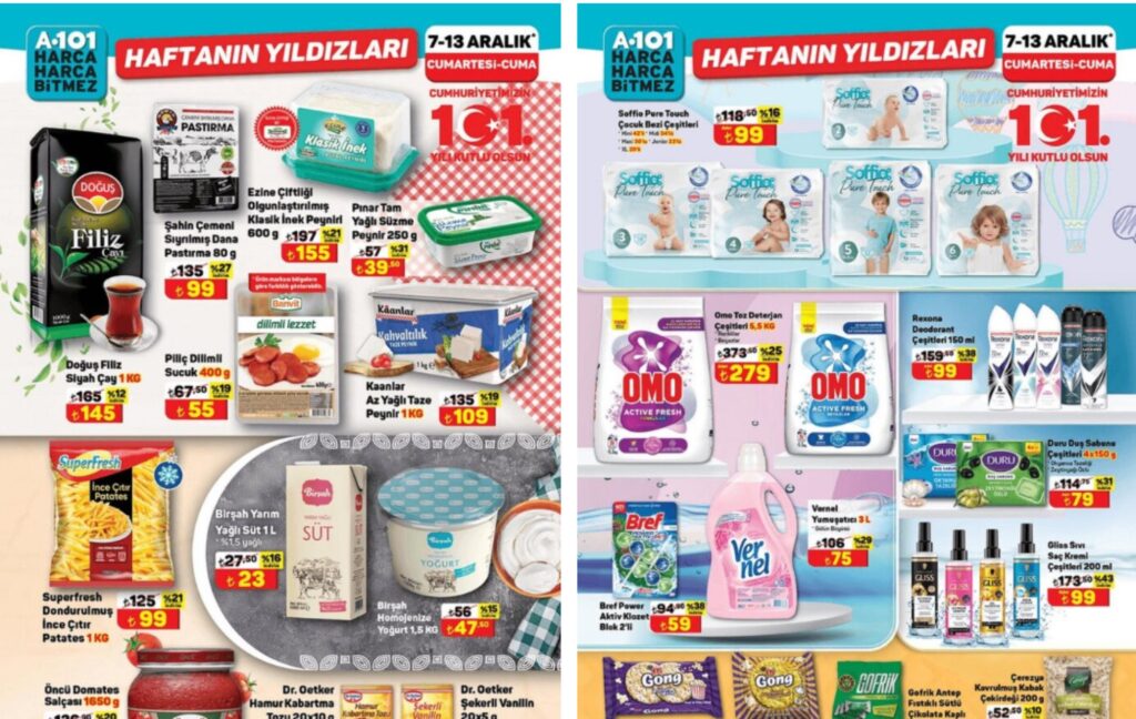 A101 7 Aralık 2024 Aktüel Ürünler