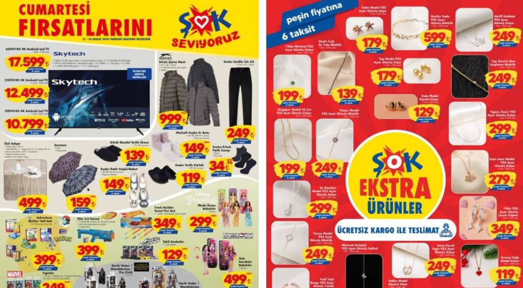 Şok 21 Aralık 2024 Aktüel Ürünler