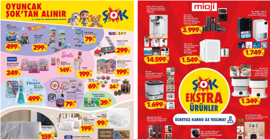 Şok 22 Şubat 2025 Oyuncak Şok’tan Alınır