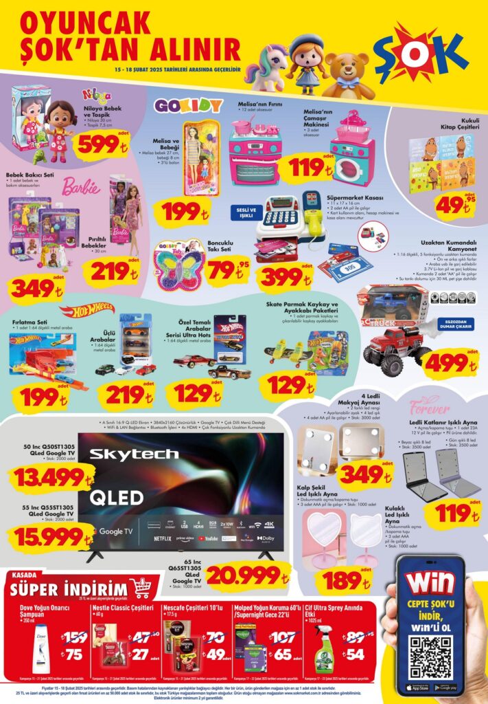 Şok 15 Şubat 2025 Oyuncaklar
