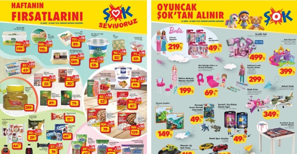 Şok Haftanın Fırsatları 26 Şubat 2025 Aktüel Ürünler Kataloğunda!