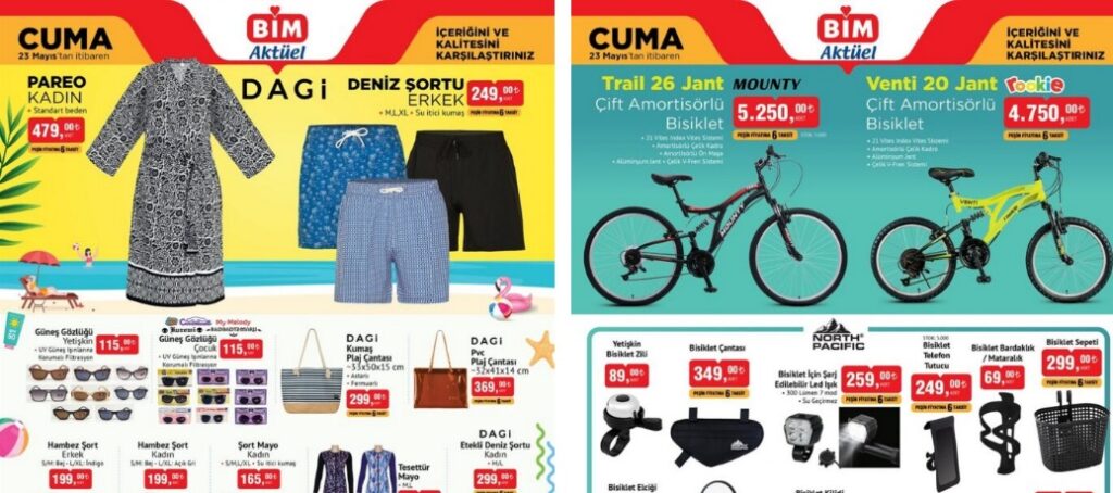 BİM 23 Mayıs 2025 Aktüel Kataloğu 9 Sayfalık İndirimlerle Yayınlandı