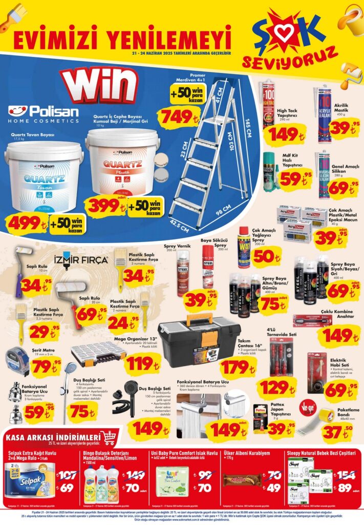 Şok 21 Haziran 2025 Aktüel Kataloğu