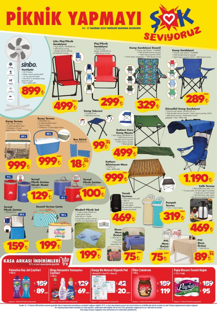 Şok 14 Haziran 2025 Aktüel Kataloğu