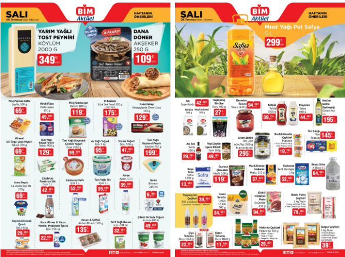 BİM 8 Temmuz 2025 Aktüel Kataloğu