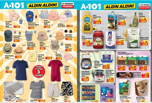 A101 17 Temmuz 2025 Aktüel Kataloğu