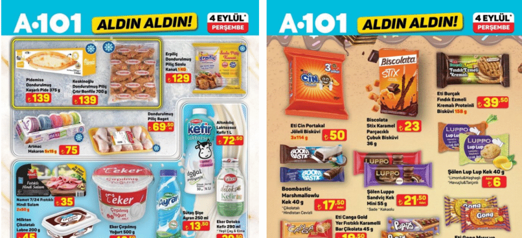 A101 04 Eylül 2025 Aktüel Kataloğu