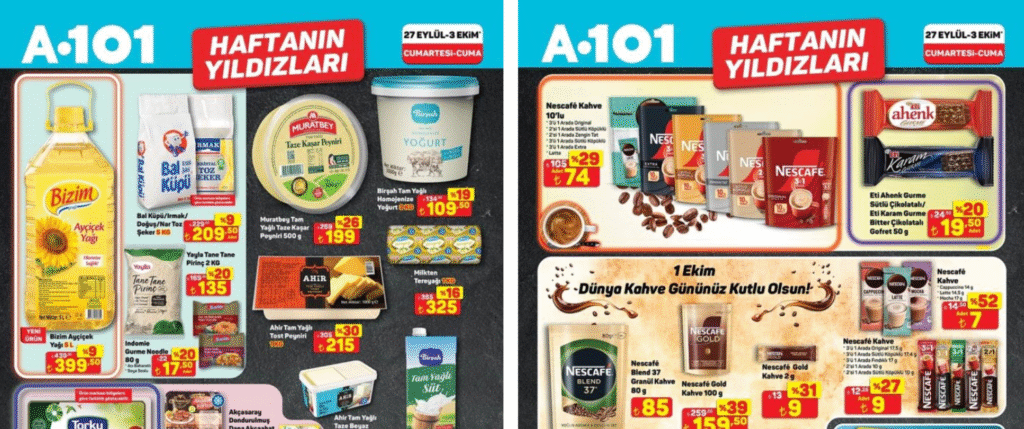 A101 27 Eylül 2025 Aktüel Kataloğu