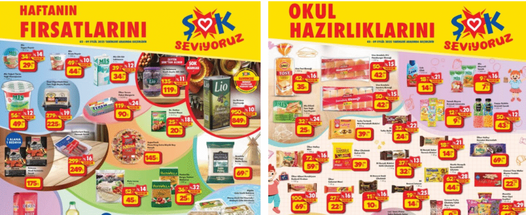 Şok 03 Eylül 2025 Aktüel Kataloğu