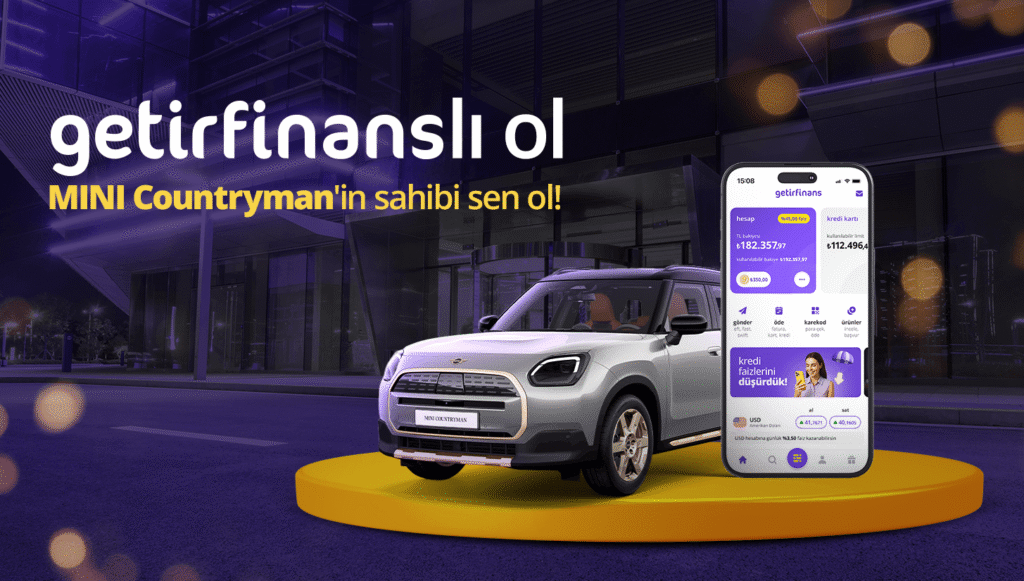 GetirFinans Mini Countryma Araba Çekilişi 2025