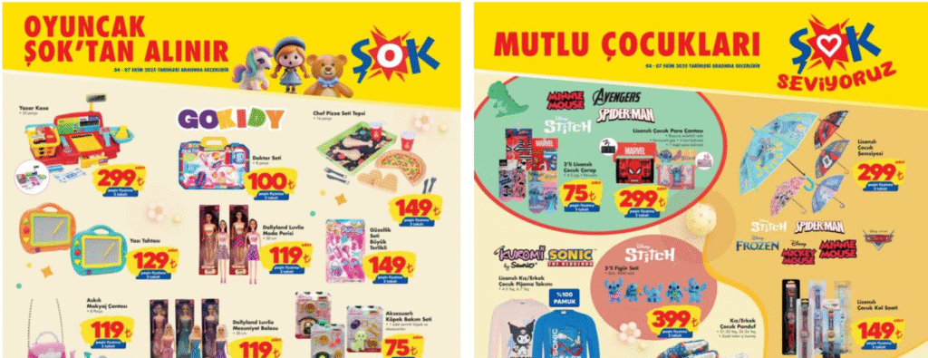 Şok 4 Ekim 2025 Aktüel Kataloğu