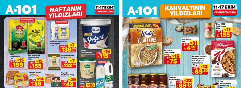 A101 11 Ekim 2025 Aktüel Kataloğu