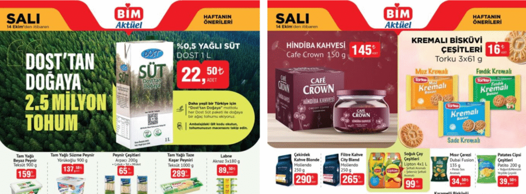 BİM 14 Ekim 2025 Aktüel Kataloğu