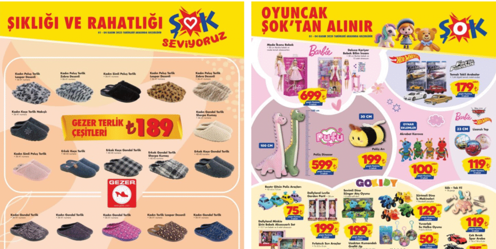 Şok 1 Kasım 2025 Aktüel Kataloğu