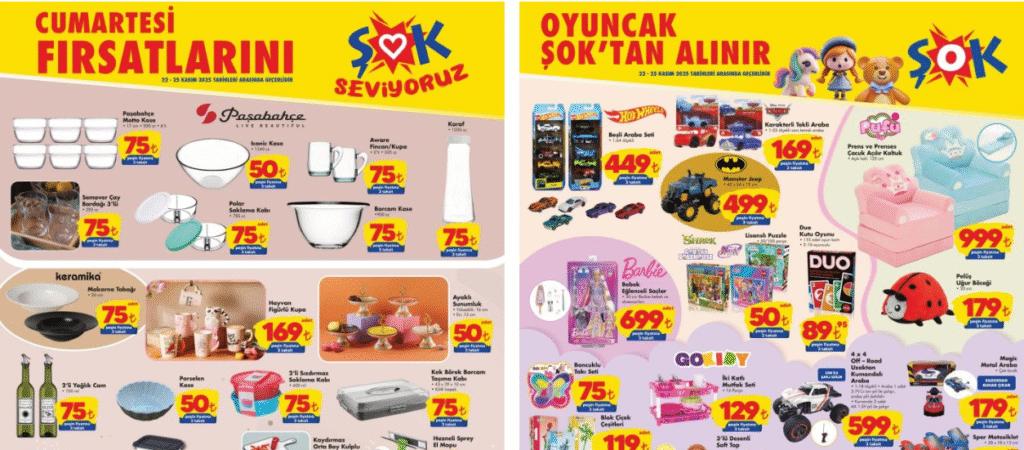 Şok 22 Kasım 2025 Aktüel Kataloğu