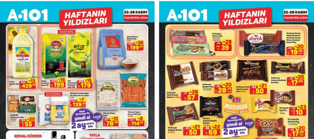 A101 22 Kasım 2025 Aktüel Kataloğu