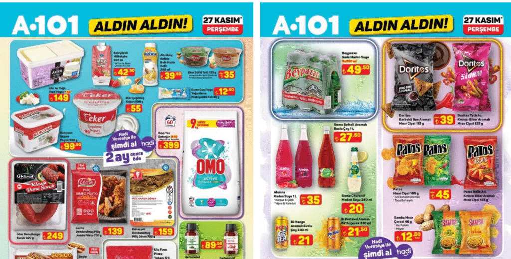 A101 27 Kasım 2025 Aktüel Kataloğu