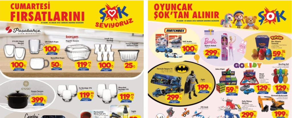 Şok 29 Kasım 2025 Aktüel Kataloğu