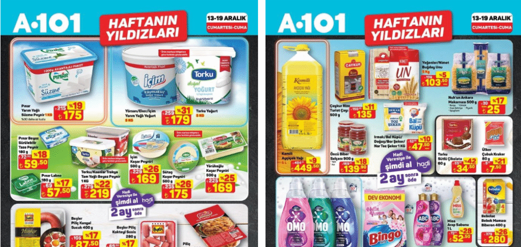 A101 13 Aralık 2025 Aktüel Kataloğu