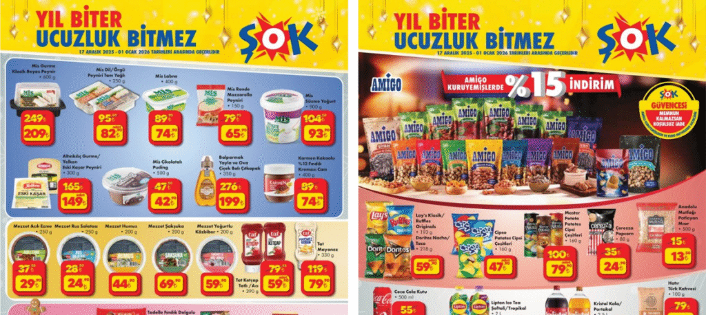 Şok 17 Aralık 2025 Aktüel Kataloğu