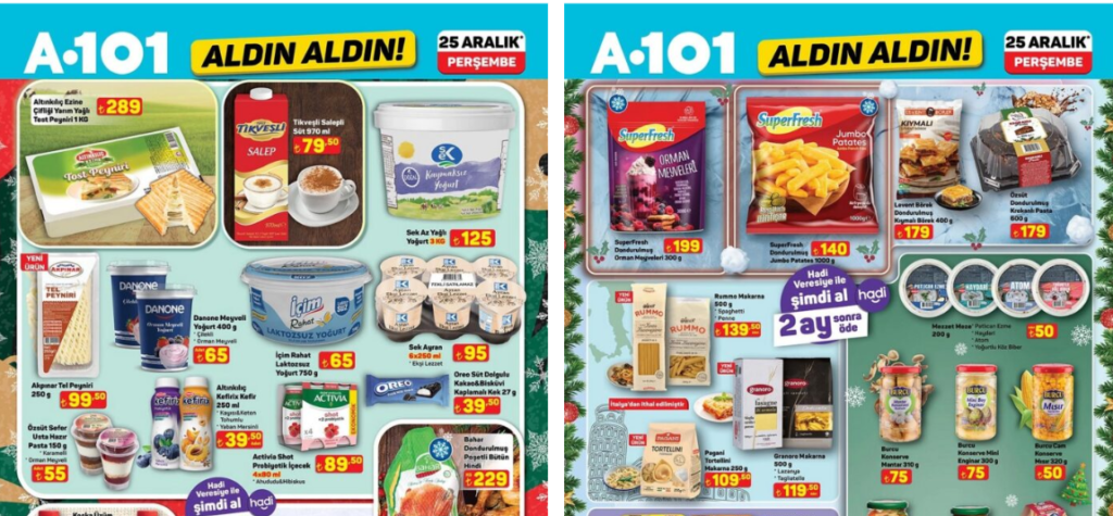 A101 25 Aralık 2025 Aktüel Kataloğu