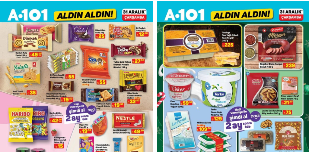 A101 31 Aralık 2025 Aktüel Kataloğu