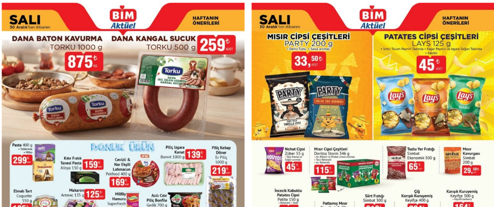 BİM 30 Aralık 2025 Aktüel Kataloğu