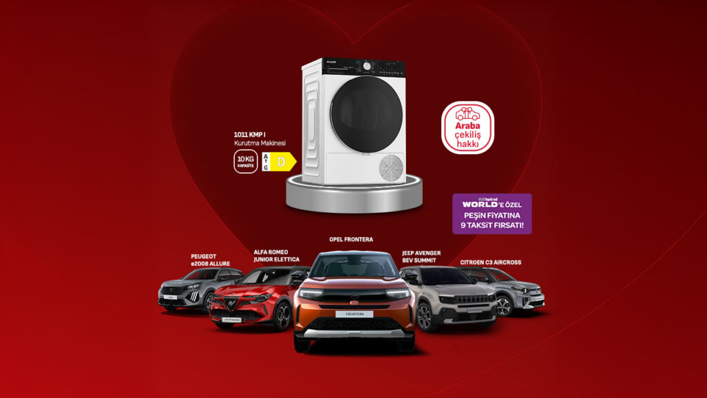 Arçelik OLIZ Alfa Romeo, Jeep ve Peugeot Araba Çekilişi 2026