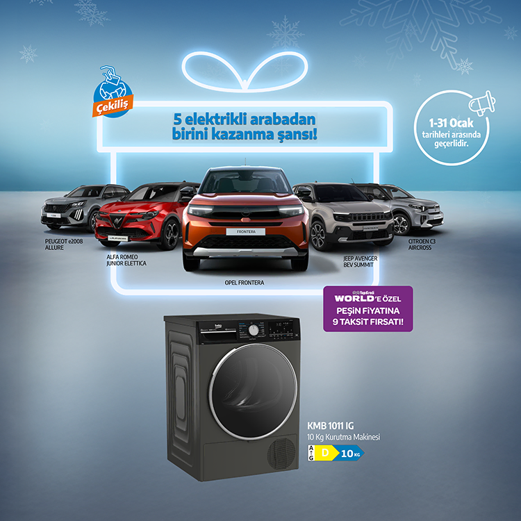 Beko OLIZ Alfa Romeo, Jeep ve Peugeot Araba Çekilişi 2026