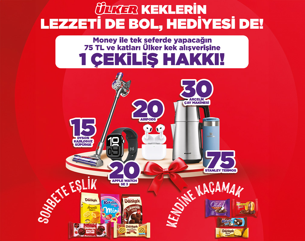 Migros Ülker Kek Çekilişi 2026: Dyson, Apple Watch, AirPods ve Arçelik Çay Makinesi Kazanma Fırsatı
