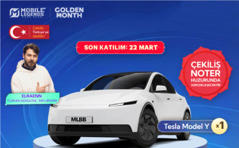 Mobile Legends: Bang Bang Ramazan Tesla Araba Ve iPhone 17 Çekilişi 2026