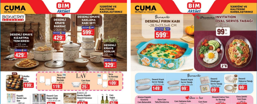 BİM 6 Mart 2026 Aktüel Kataloğu