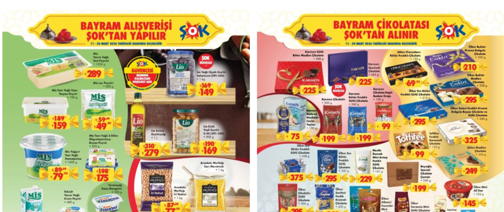 Şok 11 Mart 2026 Aktüel Kataloğu