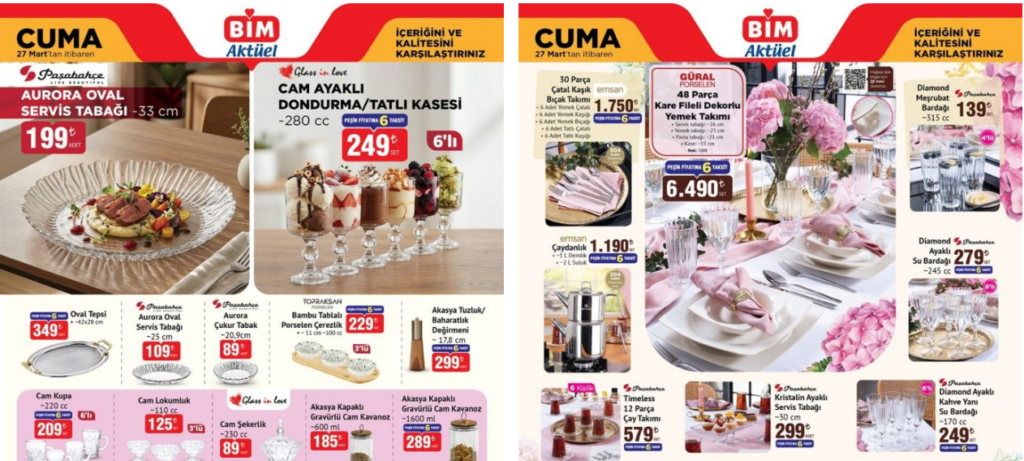 BİM 27 Mart 2026 Aktüel Kataloğu