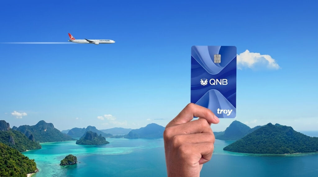 Türk Hava Yolları’nda QNB TROY Kart ile 500 TL İndirim Kampanyası