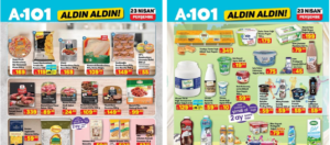 A101 23 Nisan 2026 Aktüel Kataloğu