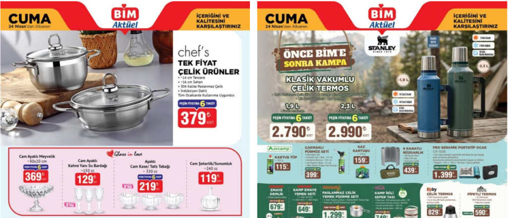 BİM 24 Nisan 2026 Aktüel Kataloğu