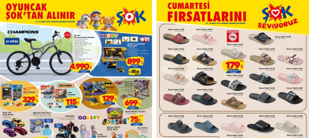 Şok 2 Mayıs 2026 Aktüel Kataloğu
